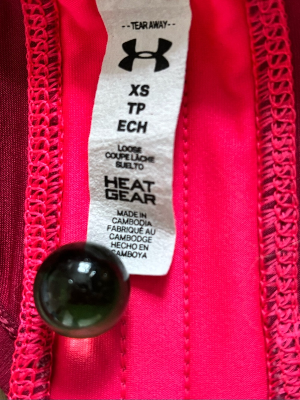 Under Armour Women's Raspberry Pink Racerback Tank - Picture 3 of 5